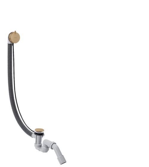 Hansgrohe-HG-Komplettset-Ablauf-und-Ueberlaufgarnitur-fuer-Sonderwannen-Brushed-Bronze-58318140 gallery number 1